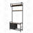 5-in-1 Entryway Bench with 23 Hooks