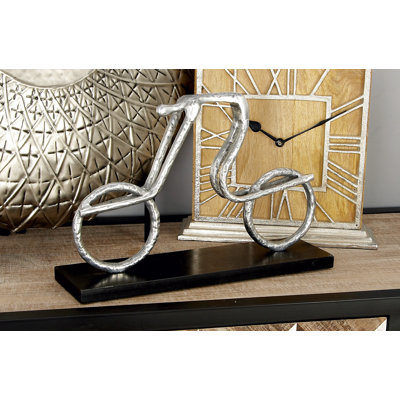 Sculpture de cycle en aluminium Vandalia