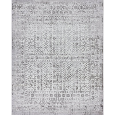 Tapis gris Haikel