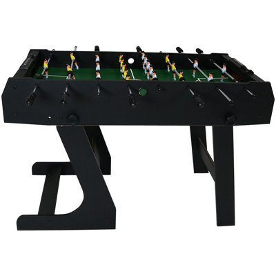 SunnyDaze Decor 48" 2-Player Folding Indoor Foosball Table with Telescopic Rods