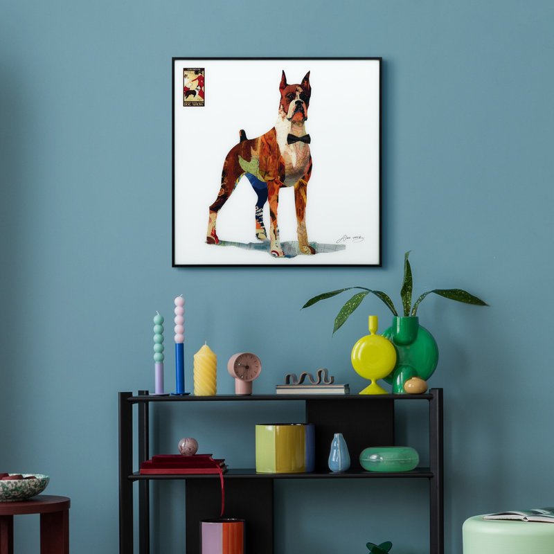 «Apphia The Boxer» par Alex Zeng, impression encadrée sur verre