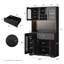 Armoire de cuisine 71 po avec tiroirs et station de charge H 71 po-900446773