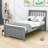 Twin Storage Platform Bed with Drawers-761863997