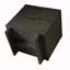 Table de chevet gris anthracite