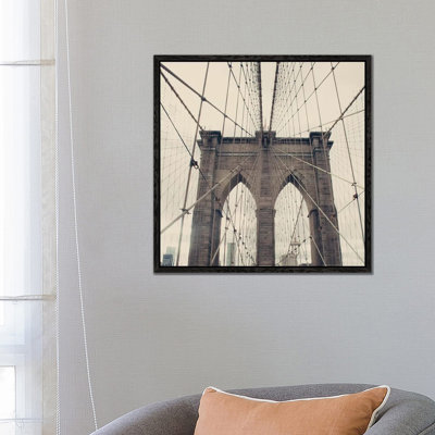 Brooklyn Bridge by Caroline Mint - Print on Canvas
