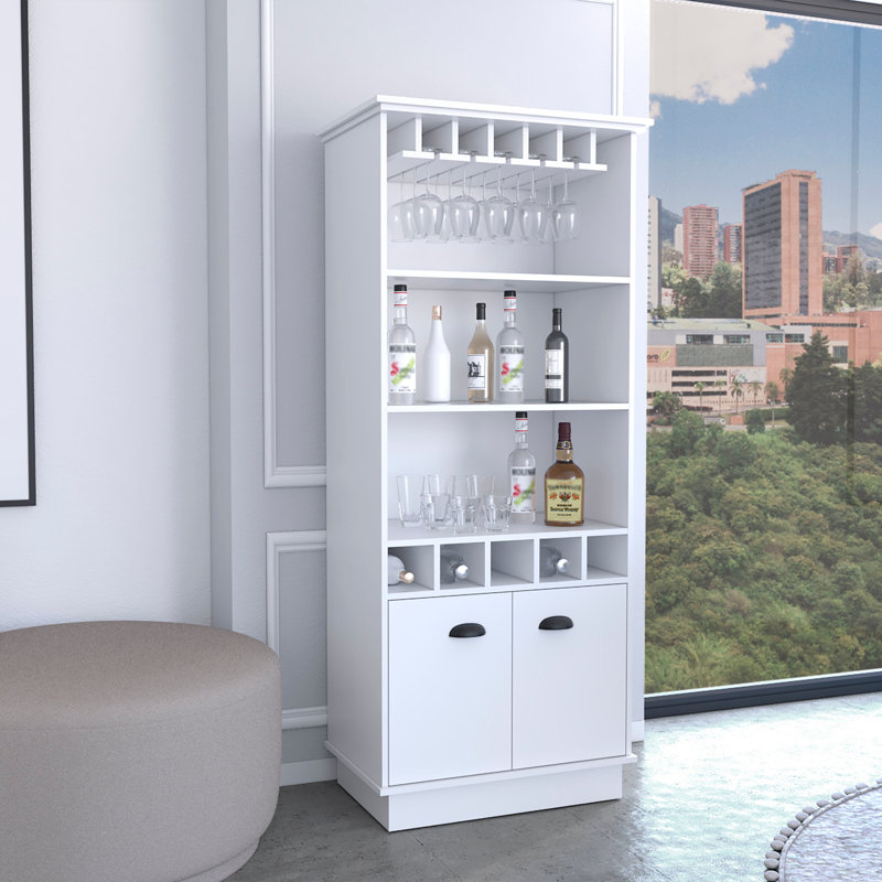Aunaleigh 19'' Bar Cabinet, White
