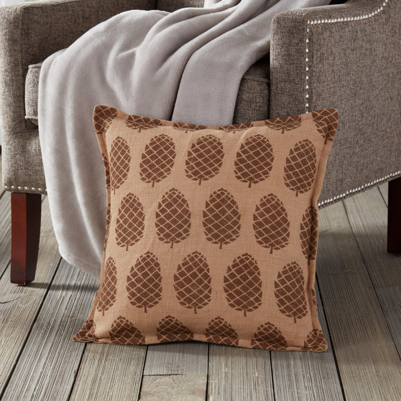  Coussin Pinecone, Brun