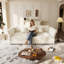100 " Velvet Sleeper Sofa-1720312204