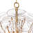 Poppy Glass Chandelier Small (Clear)