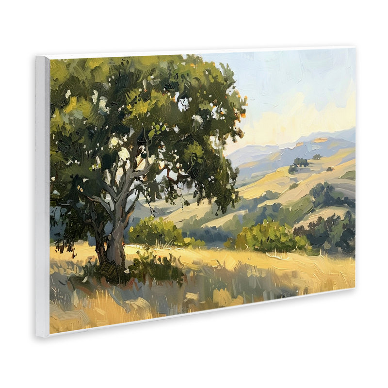 Plaque murale On On The Hilltop Scenery, design par LSR Creative Studio, H 13 po x l 19 po