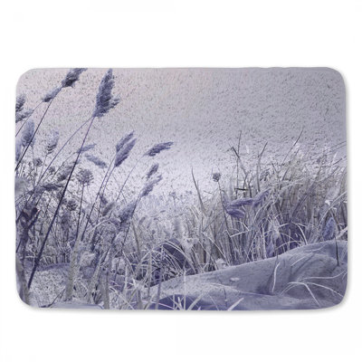 Tapis de bain Frosty Plants