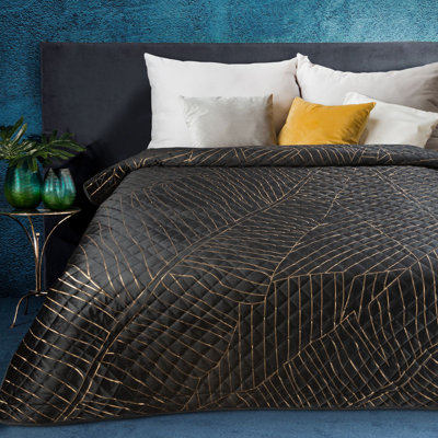 Potvin Polyester No Pattern Bedspread
