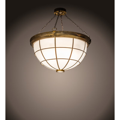 Luminaire suspendu bol 8 lumières