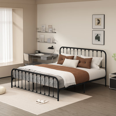 Keyesport Metal Platform Bed