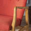 Chaise berçante en bois massif