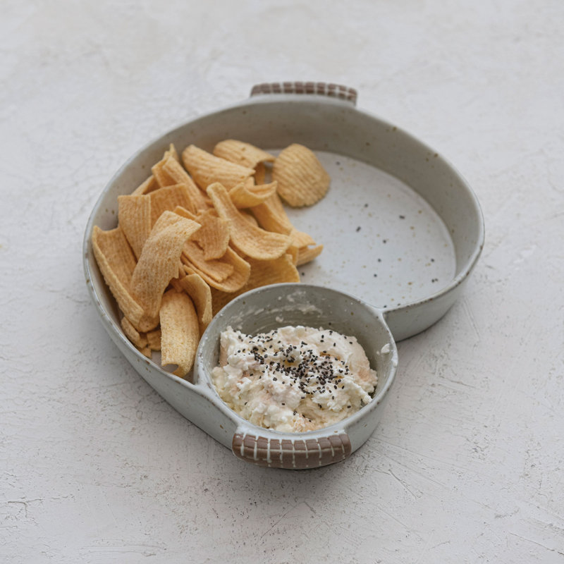 Plateau pour croustilles et trempette Red Barrel Studio®