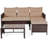 Heinzfried 3 - Person Patio Conversation Set with Cushions-842706167