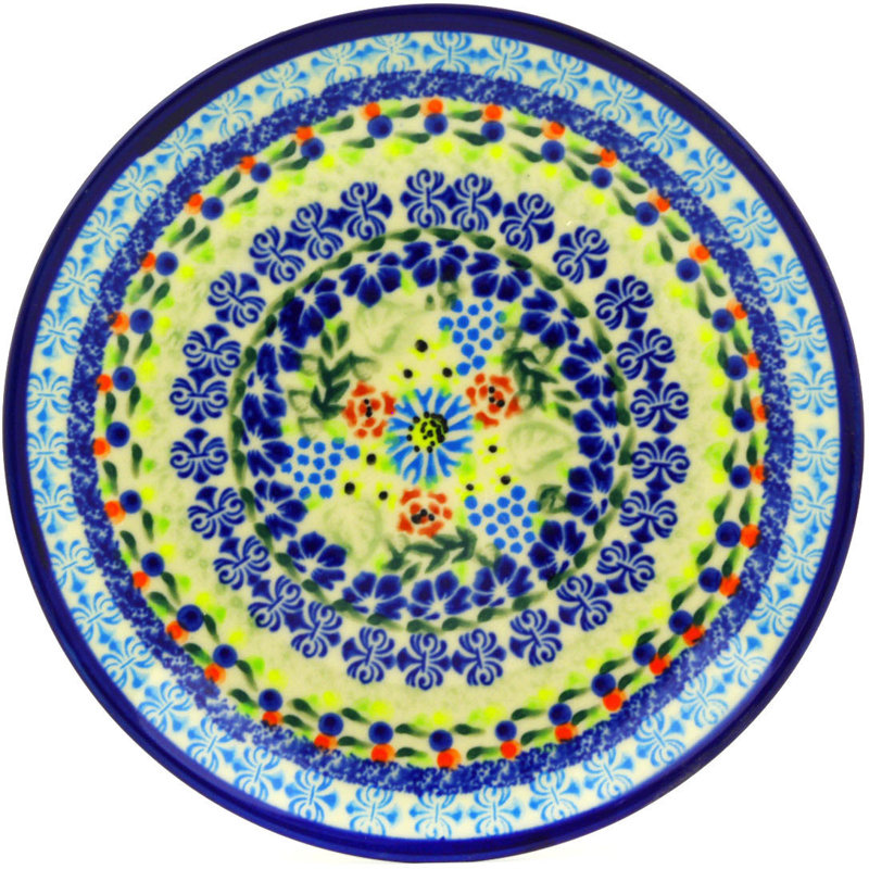 Rewis Polish Pottery 8" Appetizer Plate