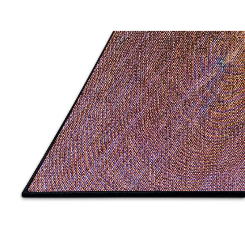 Tapis marron Power Loom, Tapis de couloir 2 pi x 5 pi
