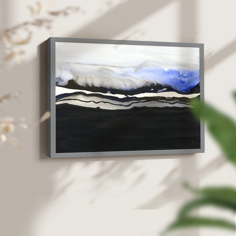It's about Time VII -Framed Print - Restickable, Grey, 16" H x 20" W