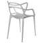 Chaise avec accoudoirs empilable Davida-1372845786