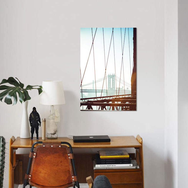 " NYC Stroll II " by Sonja Quintero, 18" H x 12" W x 1.5" D, Wrapped Canvas, No Mat
