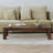 Modern walnut solid wood coffee table-110509455