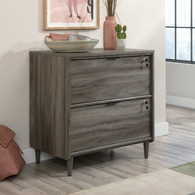 Gerrod 29.53'' Wide 2 -Drawer Mobile File Cabinet