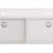 BOCCHI Milano 18.5'' Fireclay Rectangular Bathroom Sink with Overflow-90558894