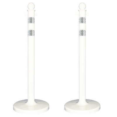 Mr. Chain 40'' H x 14'' W Plastic Stanchion System