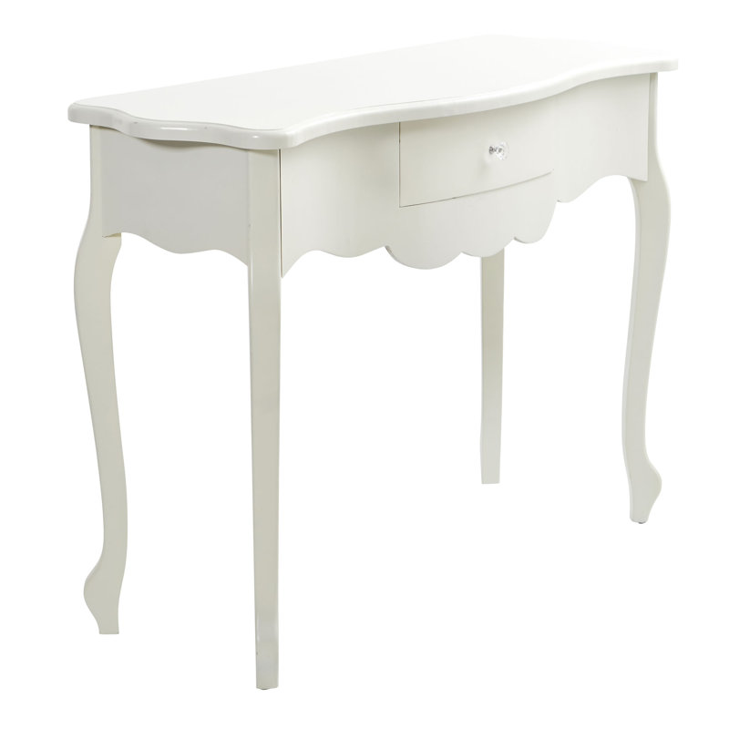 45'' Solid Wood Top Console Table