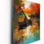 Horloge murale surdimensionnée Autumn Lake Serenity-833323680