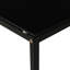 Erfert Glass Top Frame End Table