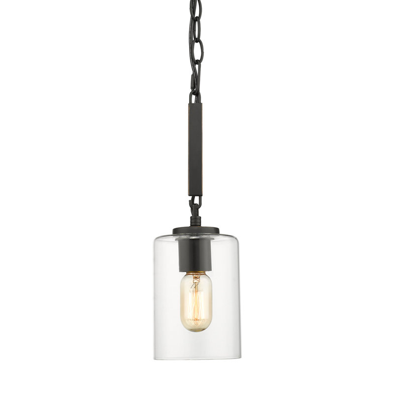 Leithgow 1 - Light Black Single Pendant