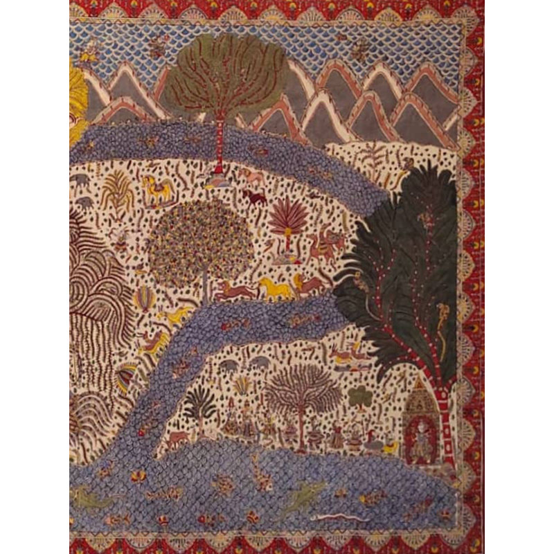Déesse Bahuchar et Jogani | Couleurs naturelles | Par Sohan Chitara