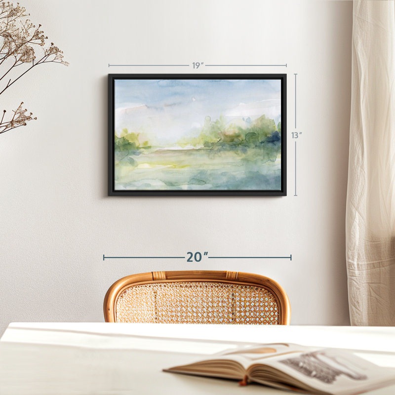 Abstract " Clear Day Canvas Print ", 13" H x 19" W