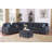 Sectional Sofa With Ottoman-972513149