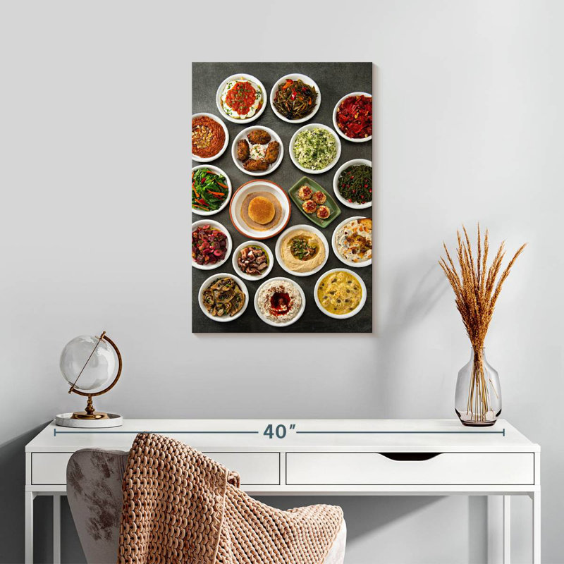 Yarlin Turkish Meze Spread, 24" H x 16" W