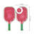 15 3/4" Pickleball Paddle Tray S2, Watermelon