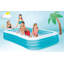 Piscine gonflable familiale: Capacité de 277 gallons - 120 po x 72 po x 22 po - Bleu-132273531