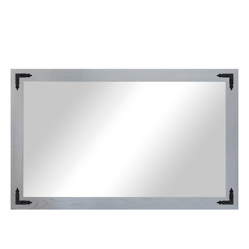 Miroir Gracie Oaks, Gris, 48 po x 33 po