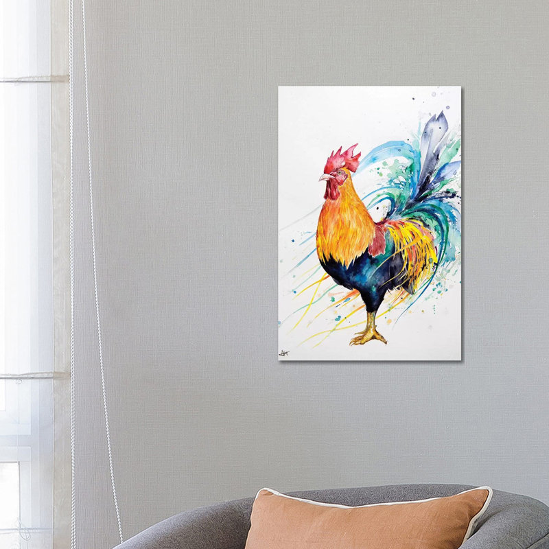 Pyre by Marc Allante - Wrapped Canvas Painting, 66.04 cm H x 45.72 cm W