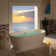 72'' x 35.375'' Freestanding Acrylic Double Ended Bathtub with Wide Rim,  - Available in Glossy White/Black, with 5 Finish Options for Trim