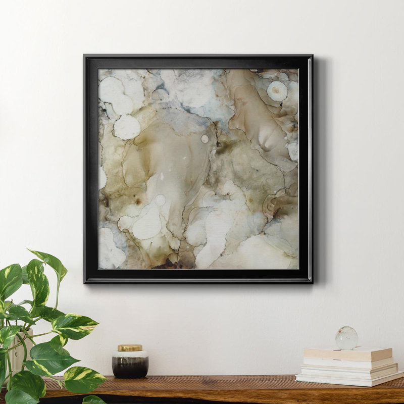 Stonewashed I - Cadre photo sur toile, Noir, H 30,5 po x l 30,5 po x P 1,5 po