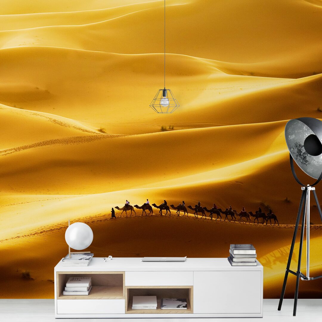 Strukturierte Fototapete Golden Dunes 3,36 m x 336 cm