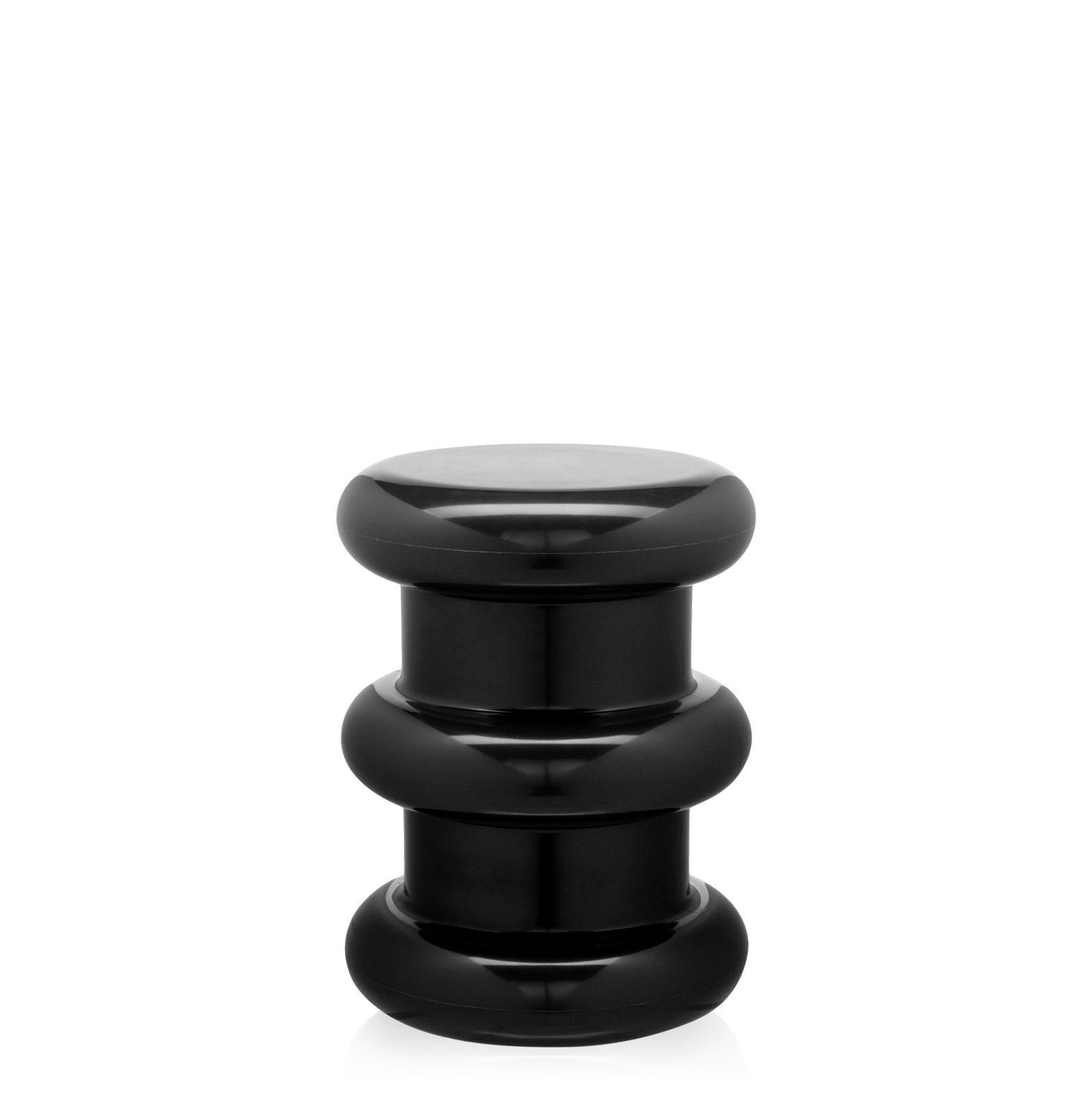 Pilastro Accent Stool, Black