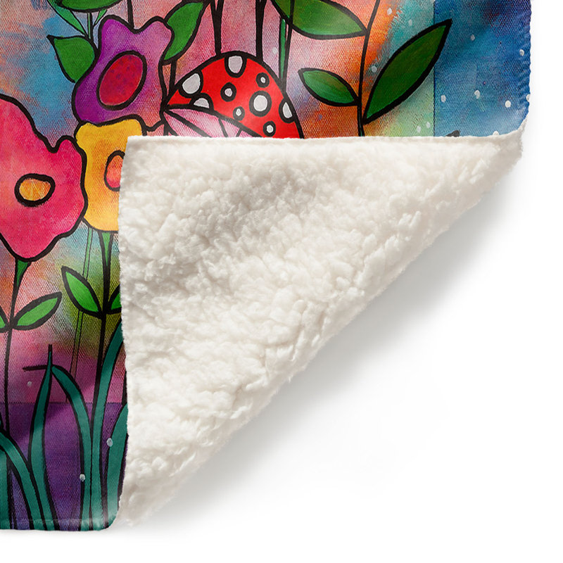 Couverture sherpa doux enchantment, l 51 po x L 60 po