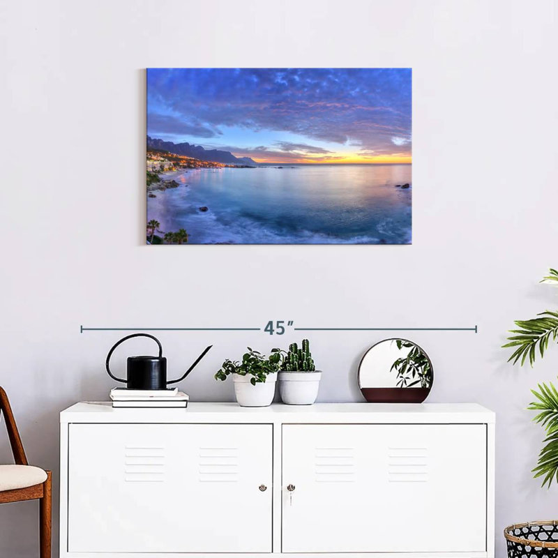 Nicci, Afrique, Cape Town, paysage marin, H 20 po x l 30 po