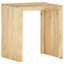 Parsons Solid Wood Floor Shelf Nesting Tables