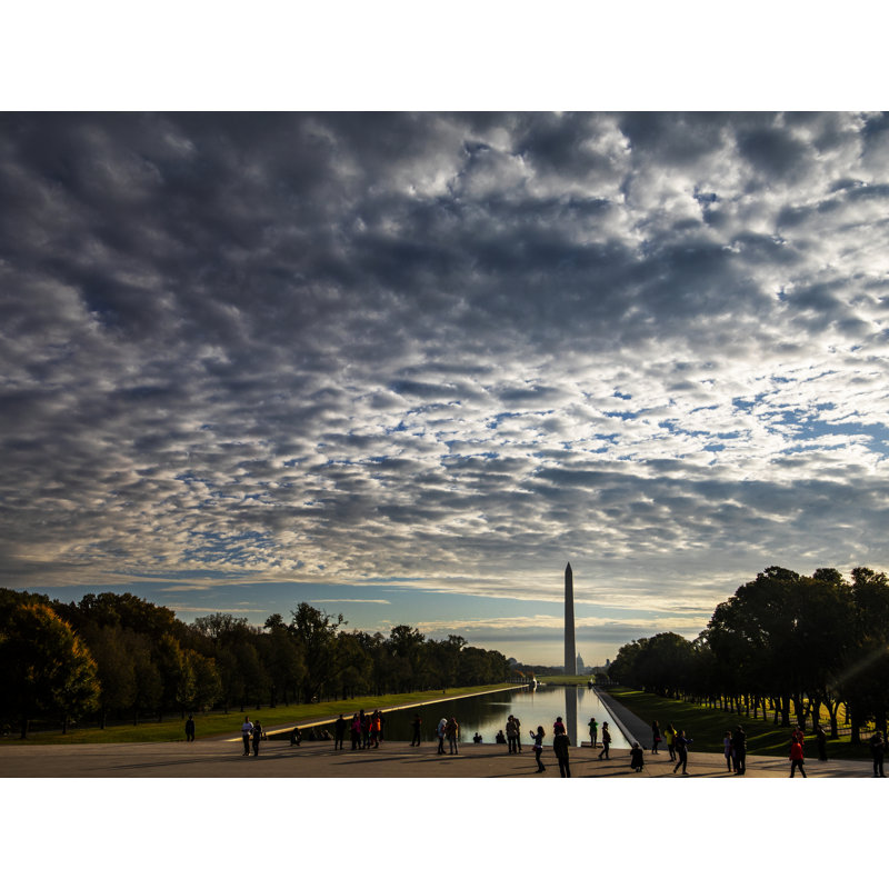 Washington Monument I Print by Robert Dodge, Black Framed Paper, 16" H x 20" W